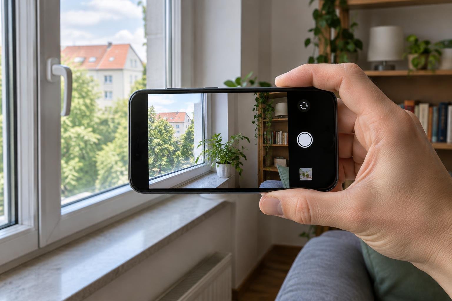 Symbolbild zu Optimierung von Immobilienfotos für bessere Exposé-Wirkung und Inseratsqualität